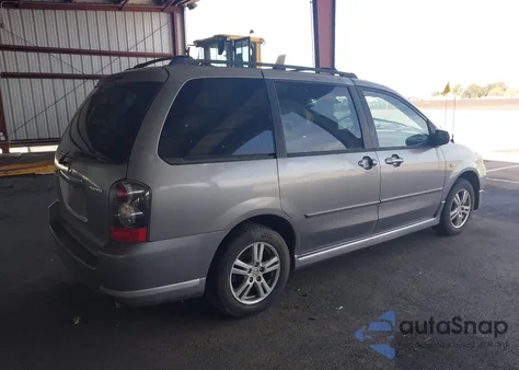 2004 Mazda Mpv Lx z USA, uszkodzony, nr VIN JM3LW28AX40525679